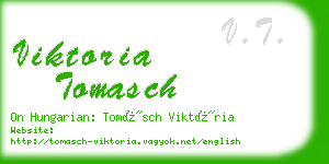 viktoria tomasch business card